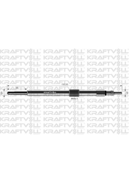 05030088 Kızdırma Bujisi 11.5V Lt 46 97-03 2.8 Tdı Agk Ata 62905061