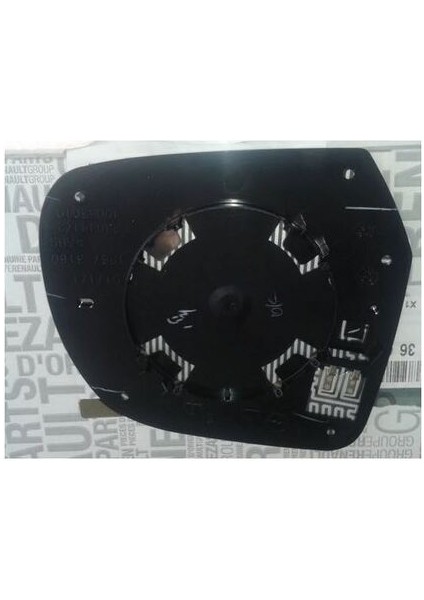 L-0697 Dış Dikiz Ayna Camı Elektrikli Sol Duster (10-12) Lodgy (13-) Dokker (13-) 963663482R