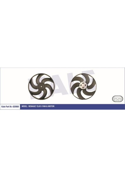 420900 Fan Motoru K4J Clio I 7700784652