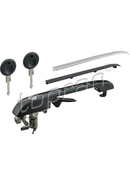 102879001 Kapı Diş Açma Kolu Sağ Ön Anahtarlı Golf Iı-Passat 82 88-Polo 85 94-Jetta Iı 191837206
