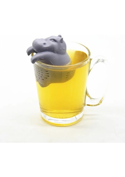 Açık Gri Tarzı 1 Adet Çay Demlik Çay Aksesuarları Gıda Sınıfı Silikon Gevşek Yaprak Difüzör Çay Süzgeci Yeniden Kullanılabilir Şekilli Kahve Ot Filtresi (Yurt Dışından)