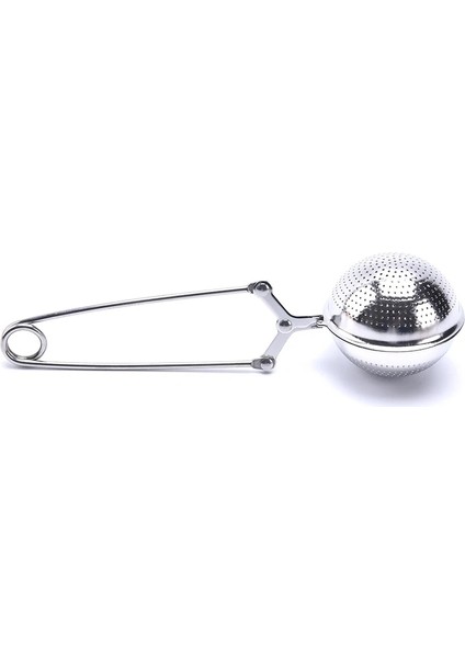 Gümüş Tarzı Çay Demlik Paslanmaz Çelik Küre Örgü Çay Süzgeç Kahve Otu Baharat Filtre Difüzör Kolu Çay Topu Maç Çay Poşetleri (Yurt Dışından)