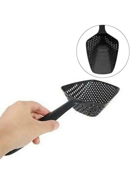 Rastgele Renk Stili 1 Adet Filtre Pişirme Kürek Sebze Süzgeç Kepçe Naylon Kaşık Mutfak Aksesuarları Naylon Süzgeç Kepçe Kevgir Sızdıran Kürek (Yurt Dışından) indirimleri