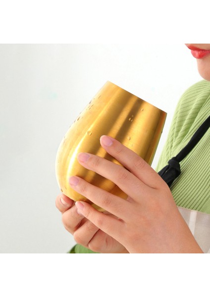 Gümüş Tarzı 304 Paslanmaz Çelik Şarap Bardakları Kahve Içecek Içecek Bira Drinkware Su Bardağı (Yurt Dışından) indirimleri