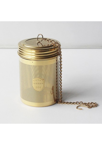 M Tarzı Golde Paslanmaz Çelik Çay Süzgeç Yaprak Baharat Bitkisel Demlik Yeniden Kullanılabilir Örgü Filtre Ev Mutfak Aksesuarları (Yurt Dışından) indirimleri