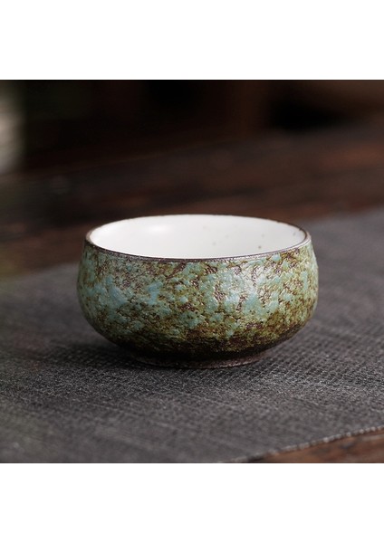 A1 Stili Seramik Porselen Çay Bardağı Teaware Kung Fu Çay Seti Bardak Çay Kase Fırın Değişim Kumtaşın Retro Şapka Bardak (Yurt Dışından)