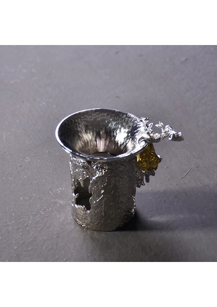 Gümüş Tarzı Luwu Alaşımlı Çay Süzgeçleri Metal Çay Filtreleri Kung Fu Çay Aksesuarları (Yurt Dışından)