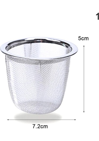 Resim Stili Olarak Yeniden Kullanılabilir Çay Demlik Paslanmaz Çelik Saplı Çay Süzgeci Çaydanlık Çay Poşeti Demlik Filtre Ev Çay Bira Yapımı (Yurt Dışından)