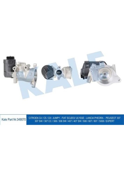 349070 Egr Valfi 207 P307 308 P407 P607 P807 508 Expert Iıı Jumpy Iıı C4 C5 Iı C8 C Picasso C5 Iıı Scudo 71793404