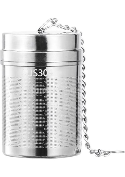 Silindir Stili Premium Çay Filtreleri Asılı Kupa Bardak Demlik Su Isıtıcısı Mühürlü Iplik Bağlantısı Çay Filtresi Genişletilmiş Zincir Kancalı Çay Difüzörü (Yurt Dışından)