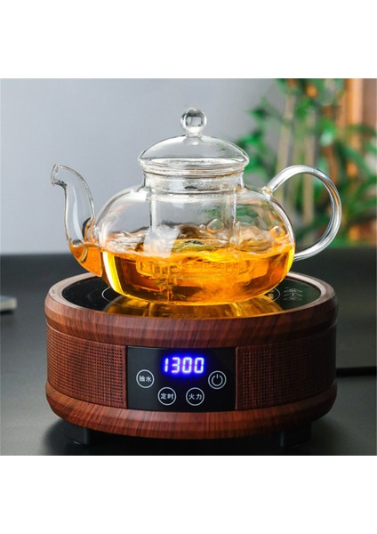 1000 ml Tarzı Isıya Dayanıklı Çiçek Çay Potu Demlik ile Yüksek Borosilikat Cam Çay Fincanı Kung Fu Çay Seti Büyük Kapasiteli Su Isıtıcısı Gaz Sobası Çaydanlık (Yurt Dışından) modelleri