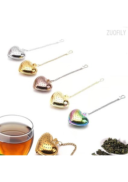 Gül Tarzı Faydalı Çay Otu Baharat Filtre Kevgir Kalp Şeklinde Demlik Filtre Süzgeç Topu Yeniden Kullanılabilir Metal Çay Poşeti Paslanmaz Çelik Demlik (Yurt Dışından) modelleri