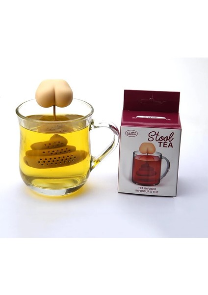 Kelebek Çay Poşeti Tarzı Silikon Çay Demlik Poop Denizkızı Şekilli Bitkisel Çanta Kahve Filtresi Difüzör Süzgeç Komik Alet Aksesuarları (Yurt Dışından) fırsatları