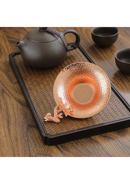Color7 Stili Bakır Kalay Çay Filtrasyon Yaldızlı Erik Çiçeği Şekli Çay Demlik Anti Oksidasyon Kungfu Çay Aksesuarları Çay Süzgeç Tabağı ZH574 (Yurt Dışından) modelleri