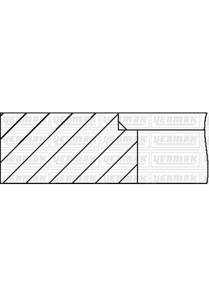 91-09567-050 Segman 050 87.50MM Vanetta Cargo LD23 96-Adet 06-876407-00