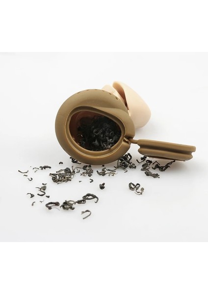 Açık Gri Tarzı Poo Şekli Silikon Çay Aksesuarları Set Cadılar Bayramı Yaratıcı Ciga Poop Ilginç Bitkisel Çay Poşeti Yeniden Kullanılabilir Kahve Filtresi Difüzör (Yurt Dışından) modelleri