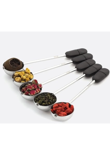 Siyah Stil Örgü Çay Süzgeci Paslanmaz Çelik Çay Demlik Yeniden Kullanılabilir Metal Çay Poşeti Filtre Gevşek Yaprak Yeşil Çay Süzgeç Kupa Demlik Teaware (Yurt Dışından)
