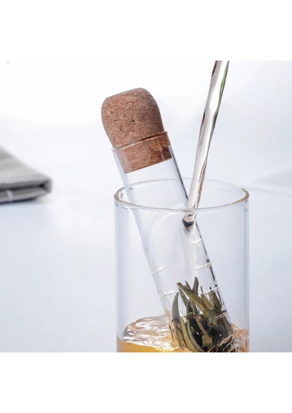 1 Adet Şeffaf Pratik Mini Boş Dayanıklı Cam Şişe Çay Demlik Tüp Çay Süzgeç Ofis Için Saklama Kabı A50 (Yurt Dışından) modelleri