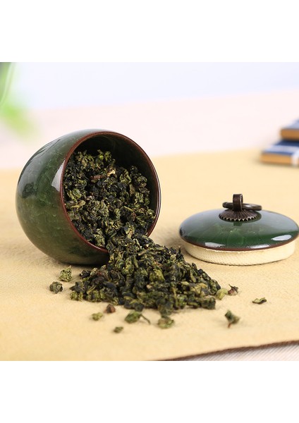 Bir Stil Yaratıcı Çatlak Seramik Hava Geçirmez Kavanoz Taşınabilir Seyahat Çay Caddy Mini Porselen Depolama Kavanoz Mücevher Kutusu Konteyner Ev Dekor Modern (Yurt Dışından) modelleri