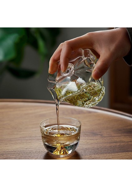 No.1 Stili Cam Gaiwan Şeffaf Yüksek Borosilikat Cam Bardak Puer Çay Kase Kupalar Chawan Çorba Kasesi Chhai Kung Fu Çin Çorbası Kapaklı (Yurt Dışından)