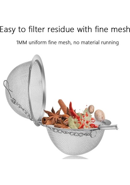 9cm Tarzı 1 Adet Paslanmaz Çelik Çay Demlik Küre Kilitleme Baharat Çay Topu Süzgeç Örgü Demlik Çay Filtresi Süzgeçler Mutfak Aletleri Theezeef (Yurt Dışından) fırsatları