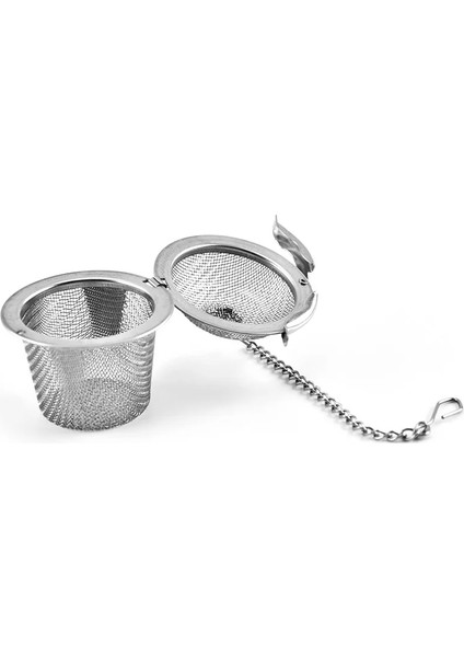 Küçük Çap 4.5cm Tarzı Paslanmaz Çelik Çay Demlik Küre Kilitleme Baharat Çay Topu Süzgeç Yeniden Kullanılabilir Örgü Filtre Süzgeç Mutfak Aksesuarları (Yurt Dışından) fırsatları