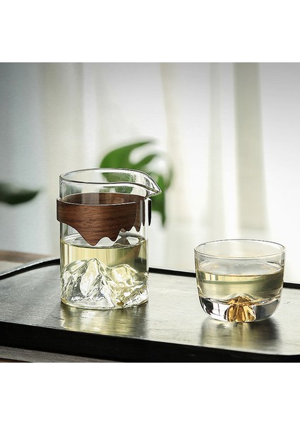Çay Fincanı Tarzı Cam Adil Fincan Kombucha Dökün Çay Adil Kupa Çay Yapımı Teaware Yeşil Çay Demlik Şeffaf Sürahi Tekli (Yurt Dışından) fırsatları