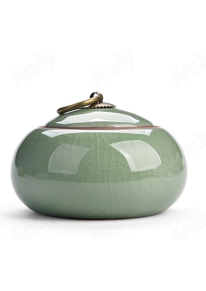 B Tarzı Avrupa Seramik Çaydanlık Buz Kırık Sır Dekor Mühür Depolama Kapaklı Kavanoz Modern Oturma Odası Masaüstü Şeker Kavanozları Ev Dekorasyon (Yurt Dışından) fiyatları