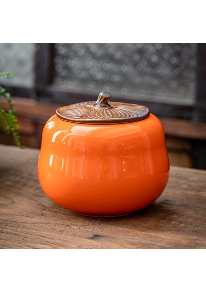 B Tarzı Avrupa Seramik Çaydanlık Buz Kırık Sır Dekor Mühür Depolama Kapaklı Kavanoz Modern Oturma Odası Masaüstü Şeker Kavanozları Ev Dekorasyon (Yurt Dışından) modelleri