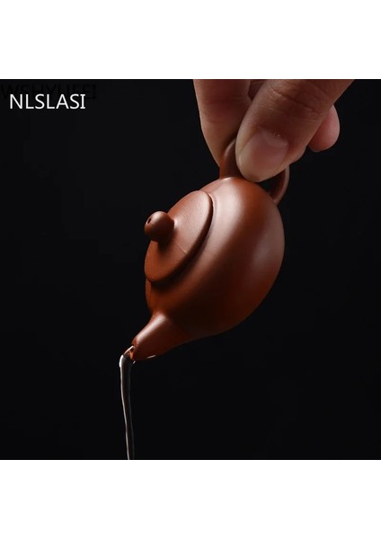 Kumral Tarzı Nlslası1 Adet Mor Kil Parmak Demlik Çay Pet Küçük Cep Çay Seti Süsler Çay Aksesuarları Butik Çay Masa Dekorasyon (Yurt Dışından) fırsatları