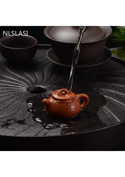 Kumral Tarzı Nlslası1 Adet Mor Kil Parmak Demlik Çay Pet Küçük Cep Çay Seti Süsler Çay Aksesuarları Butik Çay Masa Dekorasyon (Yurt Dışından) indirimleri