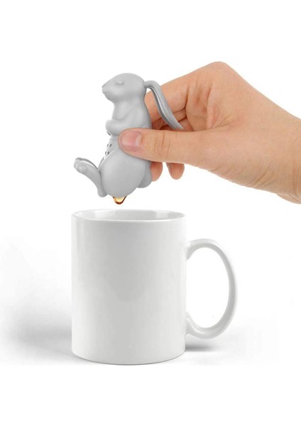 F Stili Silikon Çay Demlik Kafatası Kafa Şekli Çay Süzgeç Su Kahve Çay Aksesuarları Için Yeniden Kullanılabilir Yenilikçi Filtre Aracı (Yurt Dışından)