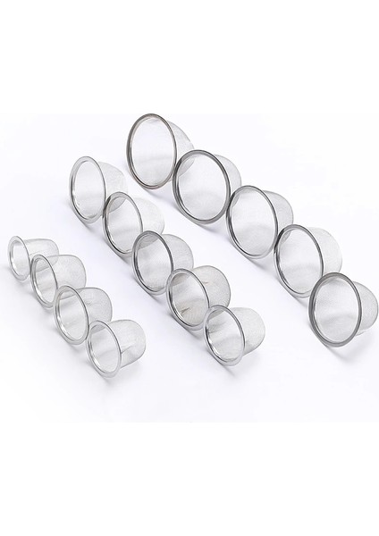 Çoklu Stil Yeniden Kullanılabilir Paslanmaz Çelik Hasır Çay Demlik Süzgeç Demlik Çay Yaprağı Baharat Filtre Drinkware Mutfak Aksesuarları 15 Boyut (Yurt Dışından) indirimleri
