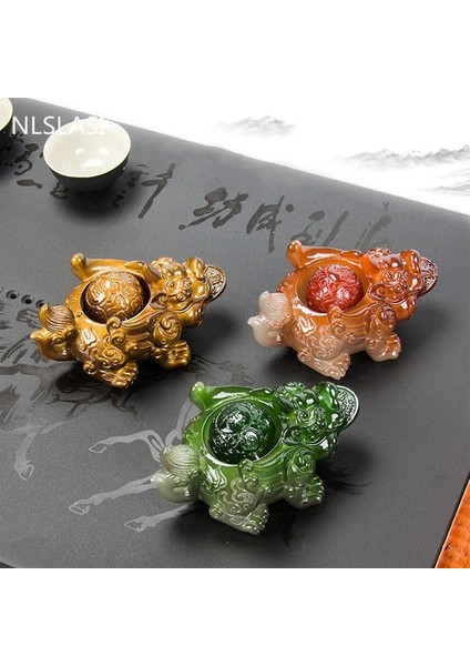 A1 -- 12.5X8X6CM Stili 1 Adet Reçine Renk Değiştiren Çay Pet Toad Heykelcik Kurbağa Heykeli Sikke Süs ile Butik Çay Masa Dekorasyon Aksesuarları El Sanatları (Yurt Dışından) indirimleri
