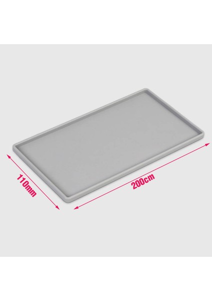 Siyah Stil 200X110X6,2 mm Silikon Kaymaz Mat Plastik Düz Yumuşak Tepsi Şişe Tutucu Kare Kaymaz Döndürülebilir Banyo Sabunu Tepsisi (Yurt Dışından) modelleri