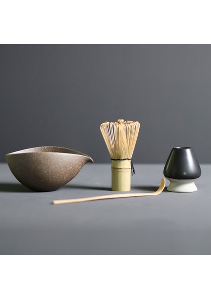 No.12 Tarzı Et El Yapımı Ev Kolay Temiz Matcha Çay Seti Aracı Standı Kiti Kase Çırpma Kepçe Hediye Töreni Geleneksel Japon Aksesuarları (Yurt Dışından)
