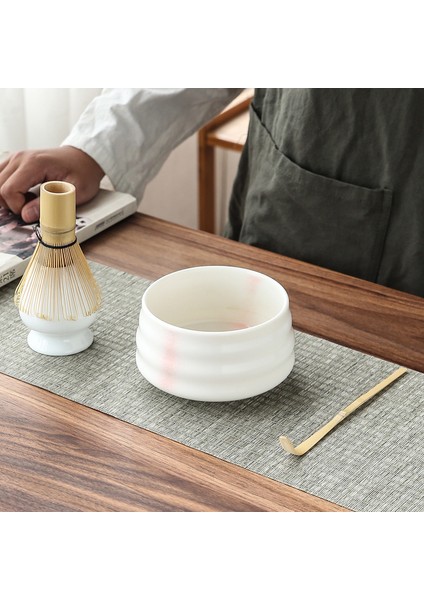 B3 Stili Et Geleneksel Matcha Hediye Seti Bambu Matcha Çırpma Teli Kepçe Seramik Matcha Kase Çırpma Tutucu Japon Çay Takımları (Yurt Dışından) modelleri