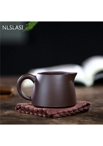 200ML Tarzı Otantik Yixing Mor Kil Fair Cup Cha Hai Erik Çiçeği Çay Fincanı El Yapımı Çay Seti Aksesuarları Ev Drinkware 200ML (Yurt Dışından) fırsatları