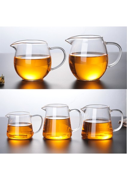 SHAPE01 Stili M Beden Küçük Cam Çay Kung Fu Çay Şarap ve Süt Için Sharling Sürahi Güzel Katı Cam Gong Dao Bei (Yurt Dışından) fiyatları