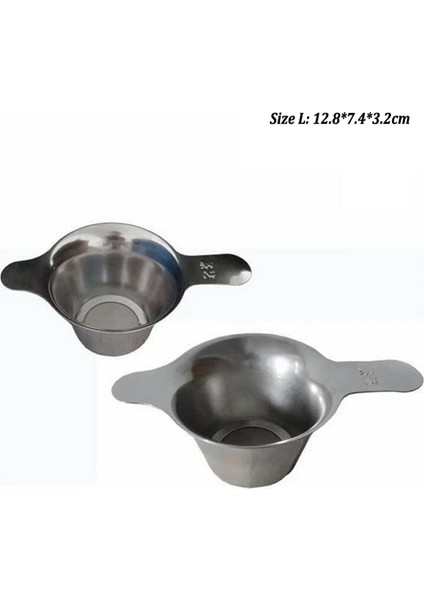 Gümüş Tarzı L Beden Sıcak Satış Paslanmaz Çelik Çay Süzgeç Ince Örgü Çin Kung Fu Çay Yaprağı Huni Filtre Mutfak Aksesuarları Huni Filtre Çay (Yurt Dışından) fiyatları