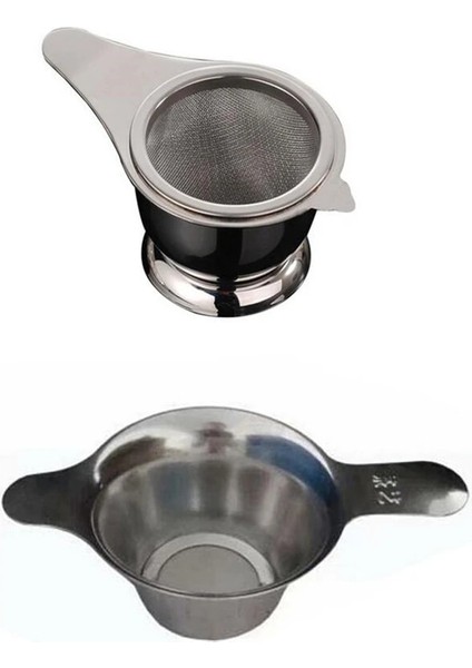 Gümüş Tarzı L Beden Sıcak Satış Paslanmaz Çelik Çay Süzgeç Ince Örgü Çin Kung Fu Çay Yaprağı Huni Filtre Mutfak Aksesuarları Huni Filtre Çay (Yurt Dışından) fırsatları