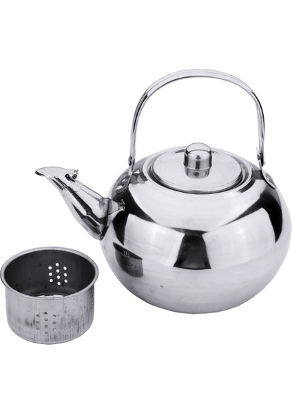 1l Tarzı Dayanıklı Paslanmaz Çelik Sıcak Su Isıtıcısı Pot Gevşek Çay Makinesi Demlik Çay Su Isıtıcısı Pot Metal Çaydanlık Çıkarılabilir Teaware Süzgeç (Yurt Dışından) fiyatları