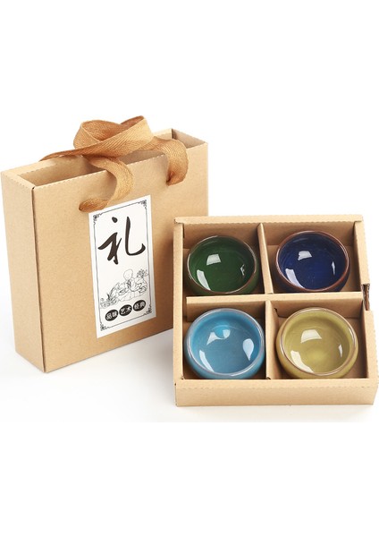 W Tarzı Seramik Porselen Çay Seti Teaware Çay Potu Çay Bardağı Seladonlar Balık Fincan Çay Seti Çaydanlık Yaratıcı Kung Fu Çay Seti Çay Bardağı 6 Set (Yurt Dışından)