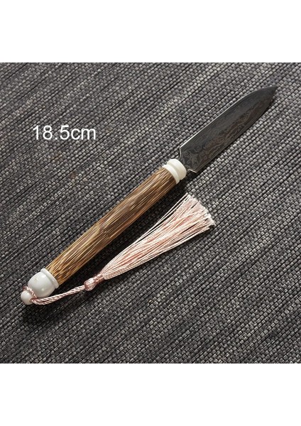 200919-11 Stili 1 Adet Şam Çay Bıçağı Pu'er Çay Bıçağı Abanoz Paslanmaz Çelik Çay Iğnesi Çay Konisi Çin Tarzı Hediye 12 Model (Yurt Dışından)