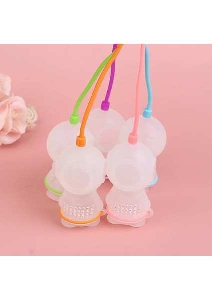 Mor Tarzı Yeniden Kullanılabilir Örgü Çay Demlik Yaprak Süzgeç Filtre Silikon Çay Poşetleri Çay Difüzör Mutfak Aletleri Çay Poşeti Çay Süzgeçleri Aksesuarları (Yurt Dışından) fiyatları