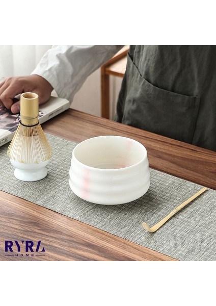 No.1 Stili Kolay Temiz Matcha Çay Seti El Yapımı Ev Alet Standı Kiti Kase Çırpma Kepçe Hediye Töreni Geleneksel Japon Çay Setleri Aksesuarları (Yurt Dışından) fiyatları