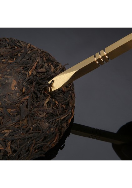 Turuncu Tarzı Saf Bakır Çay Bıçağı Bambu Kapaklı Pürüzsüz Yuvarlak Dao Sifang Denetleyicisi Seçilen Çay 6 Beyefendi Aksesuarları Andralyn Çanta Mağazası (Yurt Dışından) modelleri