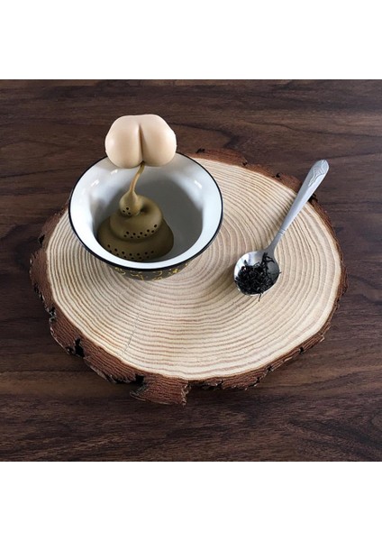 Resim Stili Olarak Taşınabilir Yeniden Kullanılabilir Silikon Çay Demlik Yaratıcı Kaka Şekilli Komik Bitkisel Çay Poşeti Kahve Filtresi Difüzör Süzgeç Çay Aksesuarları (Yurt Dışından) fiyatları