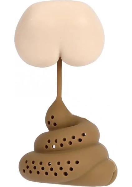 Resim Stili Olarak Taşınabilir Yeniden Kullanılabilir Silikon Çay Demlik Yaratıcı Kaka Şekilli Komik Bitkisel Çay Poşeti Kahve Filtresi Difüzör Süzgeç Çay Aksesuarları (Yurt Dışından) fırsatları