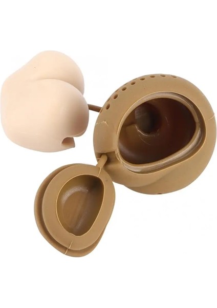 Resim Stili Olarak Taşınabilir Yeniden Kullanılabilir Silikon Çay Demlik Yaratıcı Kaka Şekilli Komik Bitkisel Çay Poşeti Kahve Filtresi Difüzör Süzgeç Çay Aksesuarları (Yurt Dışından) indirimleri